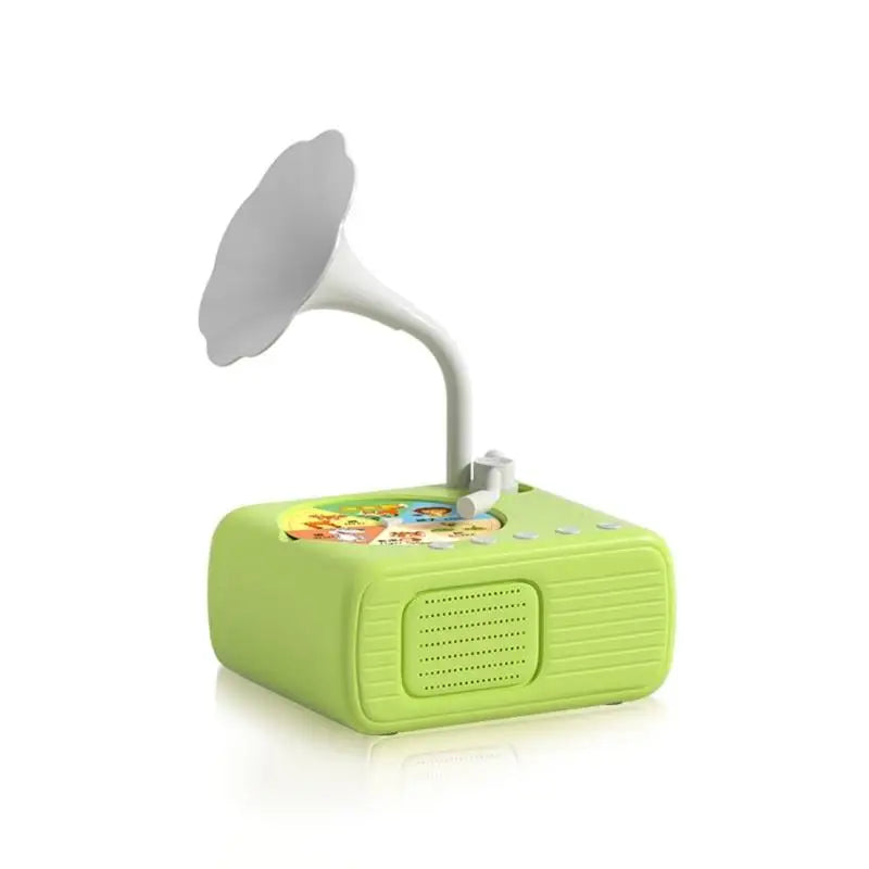 Interactive Phonograph Music Toy with 96 Learning Cards for Kids