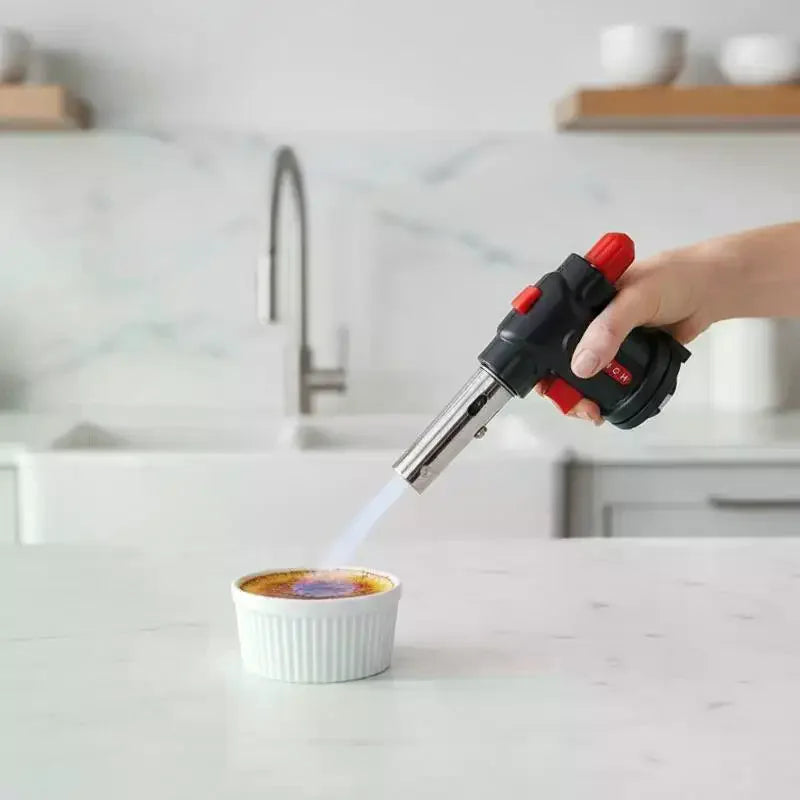 JETTING Butane Torch – Adjustable Flame for Cooking & Camping
