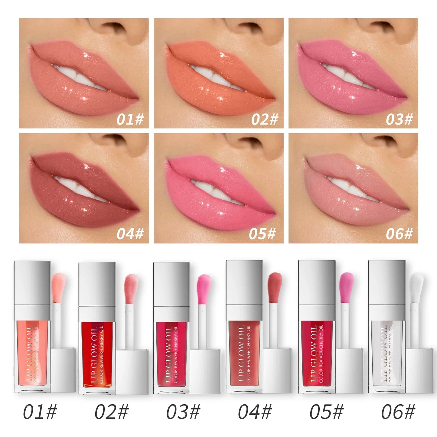 Hello Kiss Crystal Jelly Tinted Lip Oil & Plumping Gloss 8ml