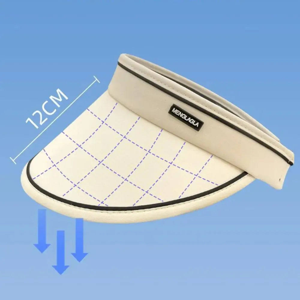 Sun Hat Wide Brim Empty Sun Hat Casual Fashion Summer UV Protection Sun Hat Adjustable Size Outdoor Play and Travel Essential Peaceful Pleasures Health and Wellness