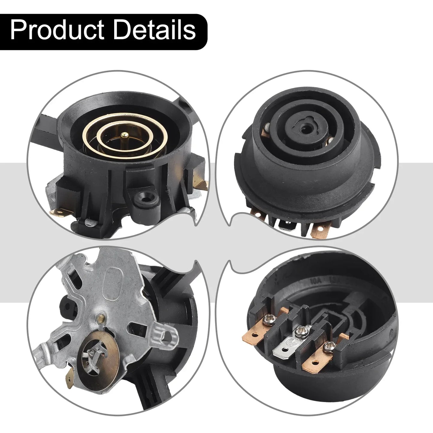 Electric Kettle Thermostat Switch Connector Replacement Kit