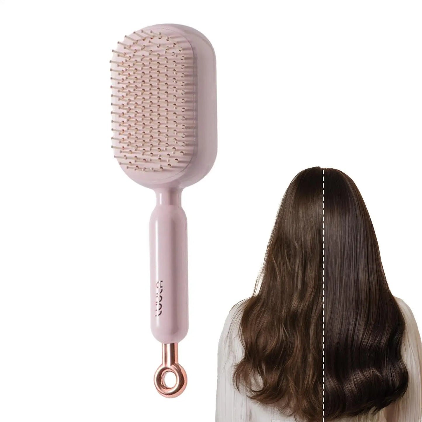 Air Cushion Scalp Massage Brush – Detangling Anti-Static Comb