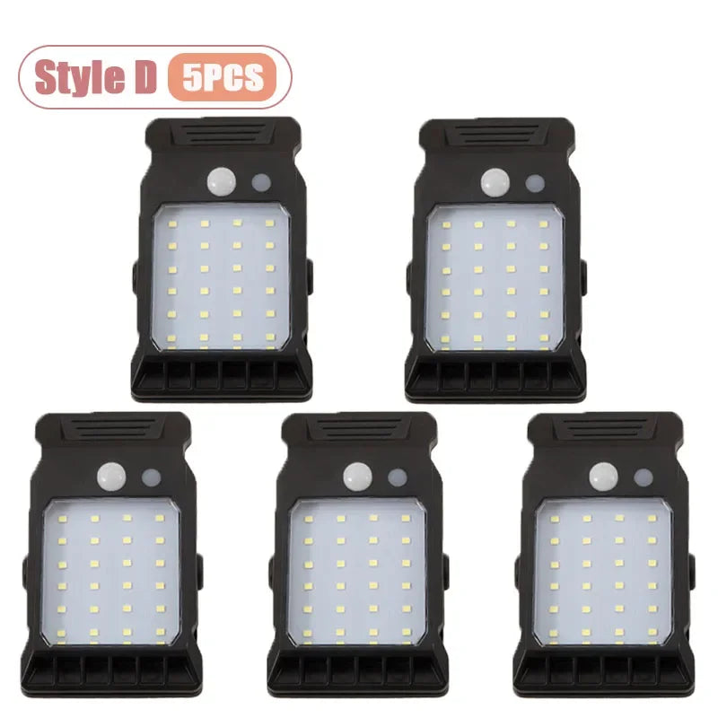 Solar Motion Sensor Clip-On Garden Lights | Outdoor LED