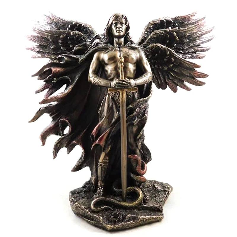 Metatron Angel Sacred Geometry Statue | Prophet Enoch Figurine