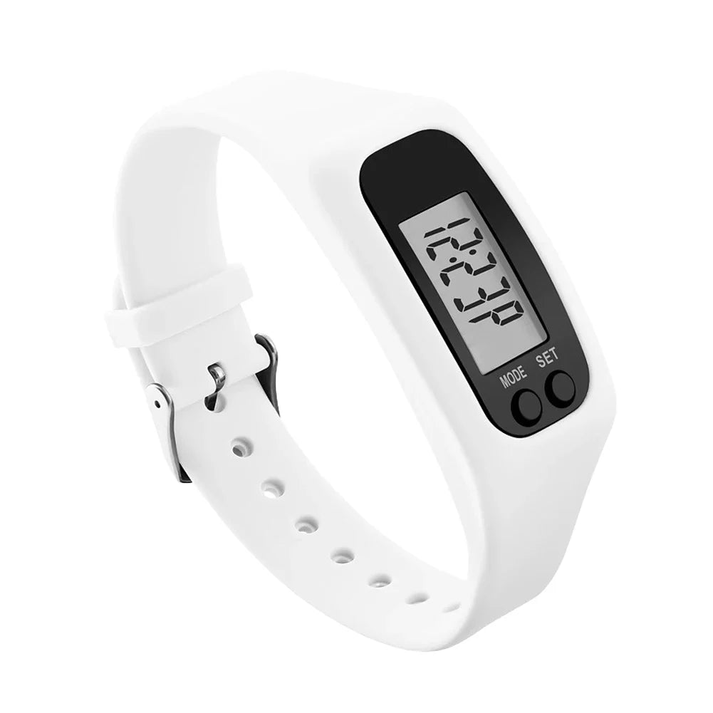 LED Pedometer Bracelet – Step Counter & Calorie Tracker