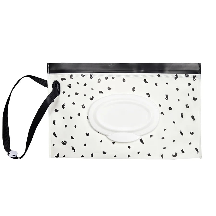 Baby Wet Wipe Pouch EVA Flip Cover | Refillable Stroller Bag