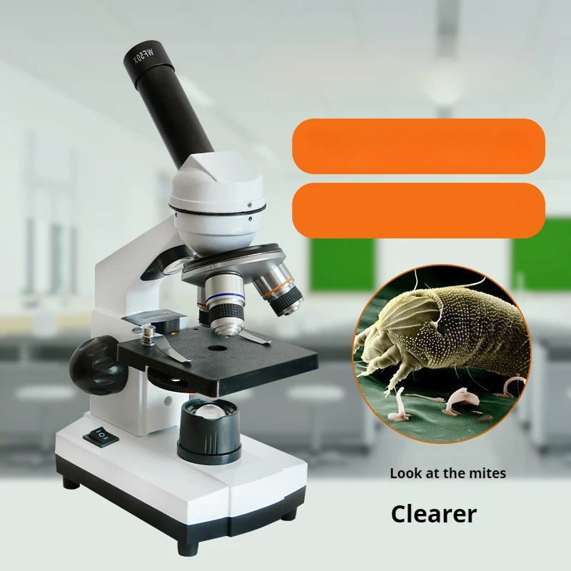 Professional Microscope Children's Optics and Biological Science Experiment Peaceful Pleasures Health and Wellness