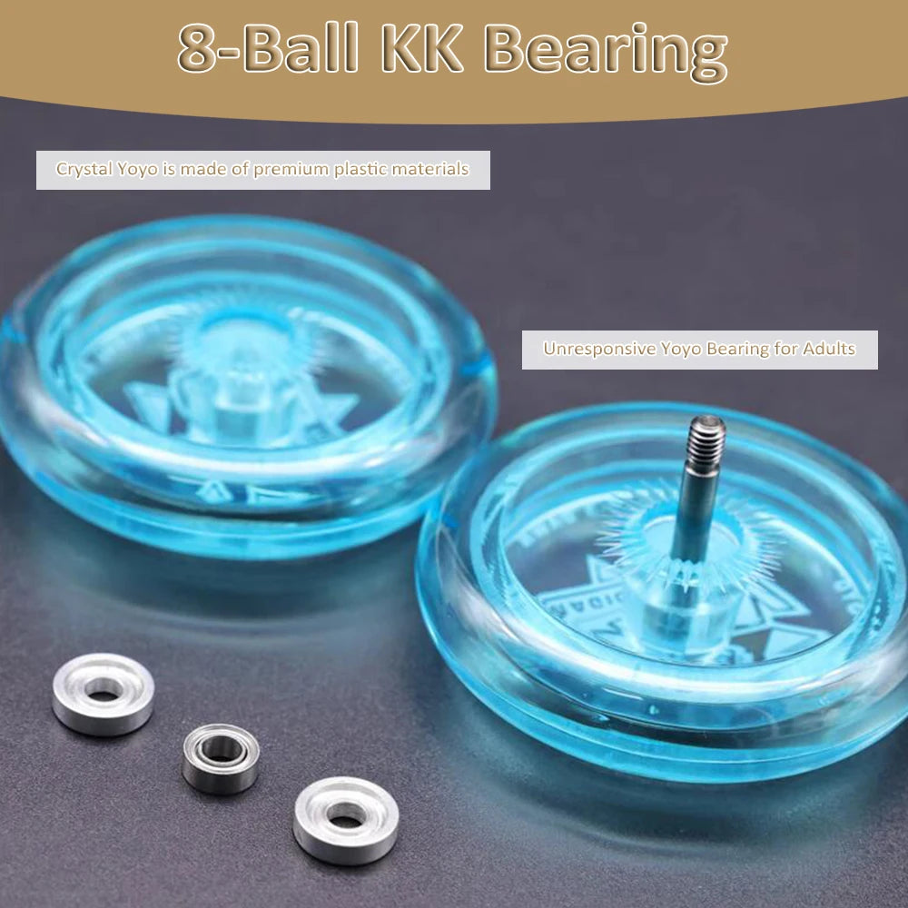 MAGICYOYO Crystal Yoyo | Unresponsive 8-Ball KK Bearing
