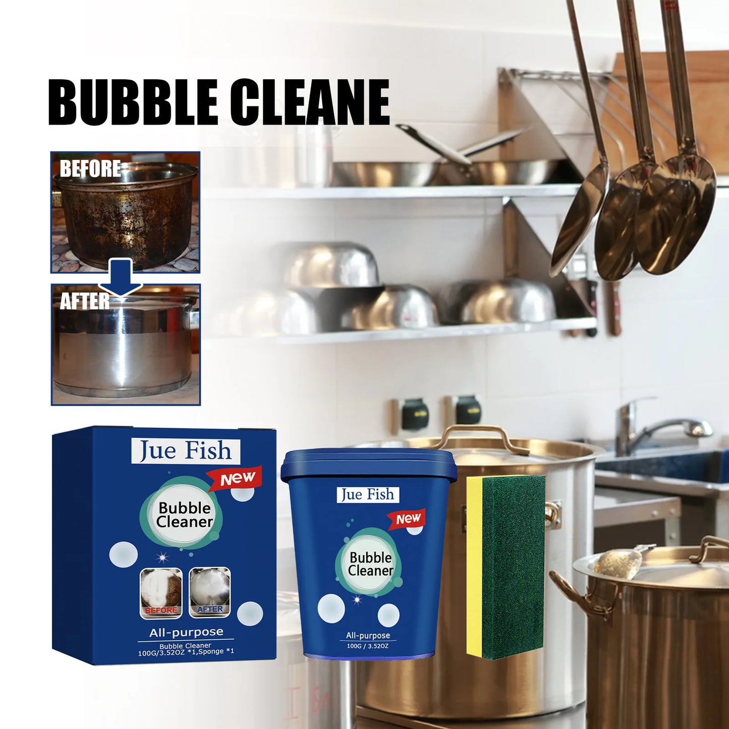 Stainless Steel Cleaning Cream | Rust & Scale Remover 100g