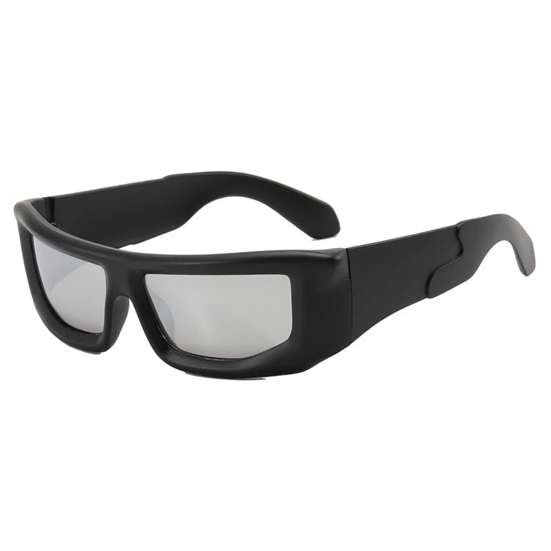 WINFUL Y2K Wrap Sunglasses UV400 | Men & Women Rectangle