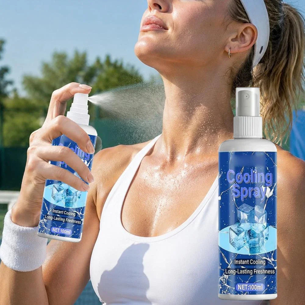 100ml Summer Cooling Body Mist Spray – Portable Ice Feeling