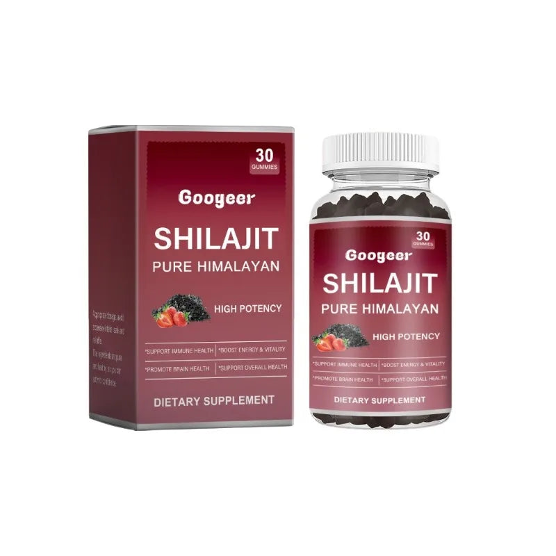 Googeer Shilajit Gummies | Pure Himalayan | 30 Count