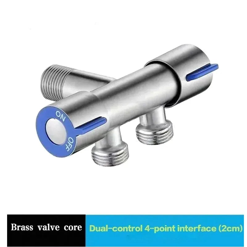Stainless Steel Handheld Bidet Sprayer Set | Self-Cleaning