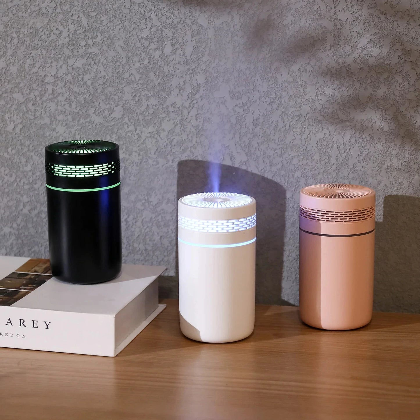 Mini Car & Home Aroma Humidifier | 7-Color LED, USB