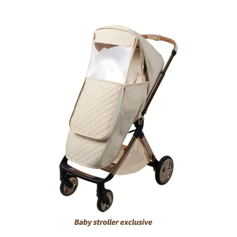 Universal Stroller Rain Cover – Waterproof Baby Carriage Shield