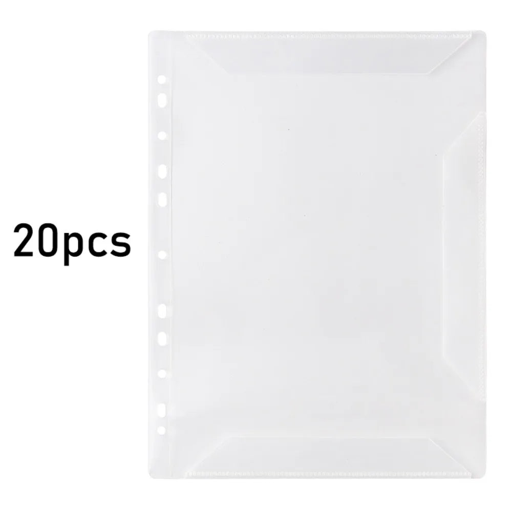 Flexible Loose Leaf Music Score Folder Detachable Writable Piano Music Sheet File Folder 20 Pages Fits Letter Size Peaceful Pleasures Health and Wellness 20PCS Sheets
