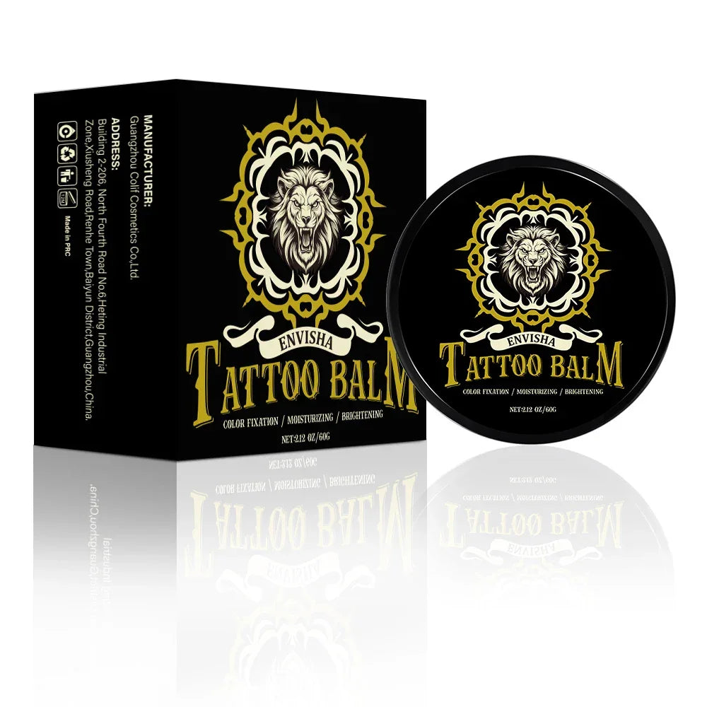ENVISHA Tattoo Aftercare Balm – Moisturizing, Color-Fixing & Non-Irritating Peaceful Pleasures Health and Wellness Tattoo Balm