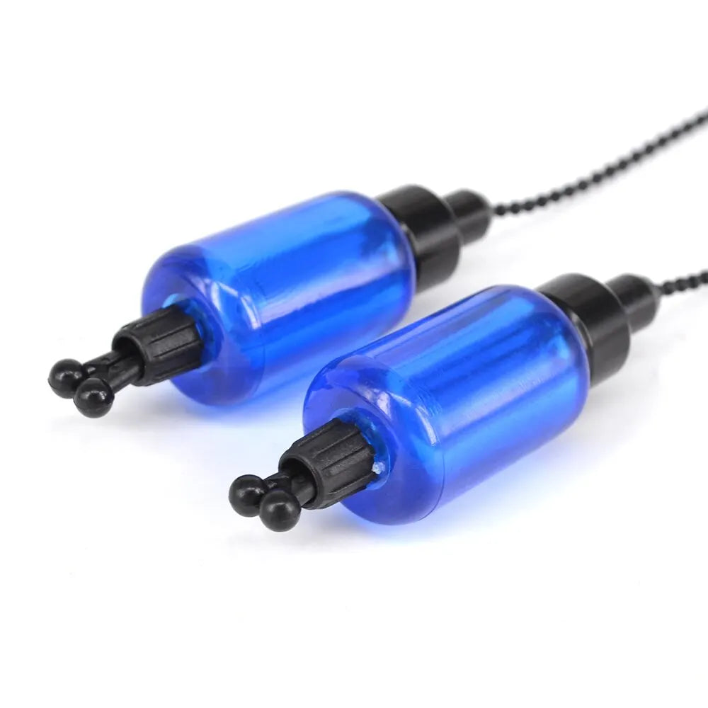 Durable Plastic Fishing Swinger Indicators, 4 Color Removable Tubes & Fluorescent Design, Essential Carp Fishing Accessories Peaceful Pleasures Health and Wellness