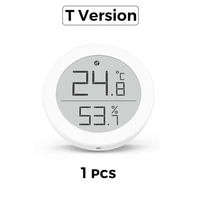 Qingping Mini Thermometer T Version Thread/BLE High-precision Indoor E-Link Temperature Humidity Sensor Work For Apple HomeKit Peaceful Pleasures Health and Wellness 1 pc