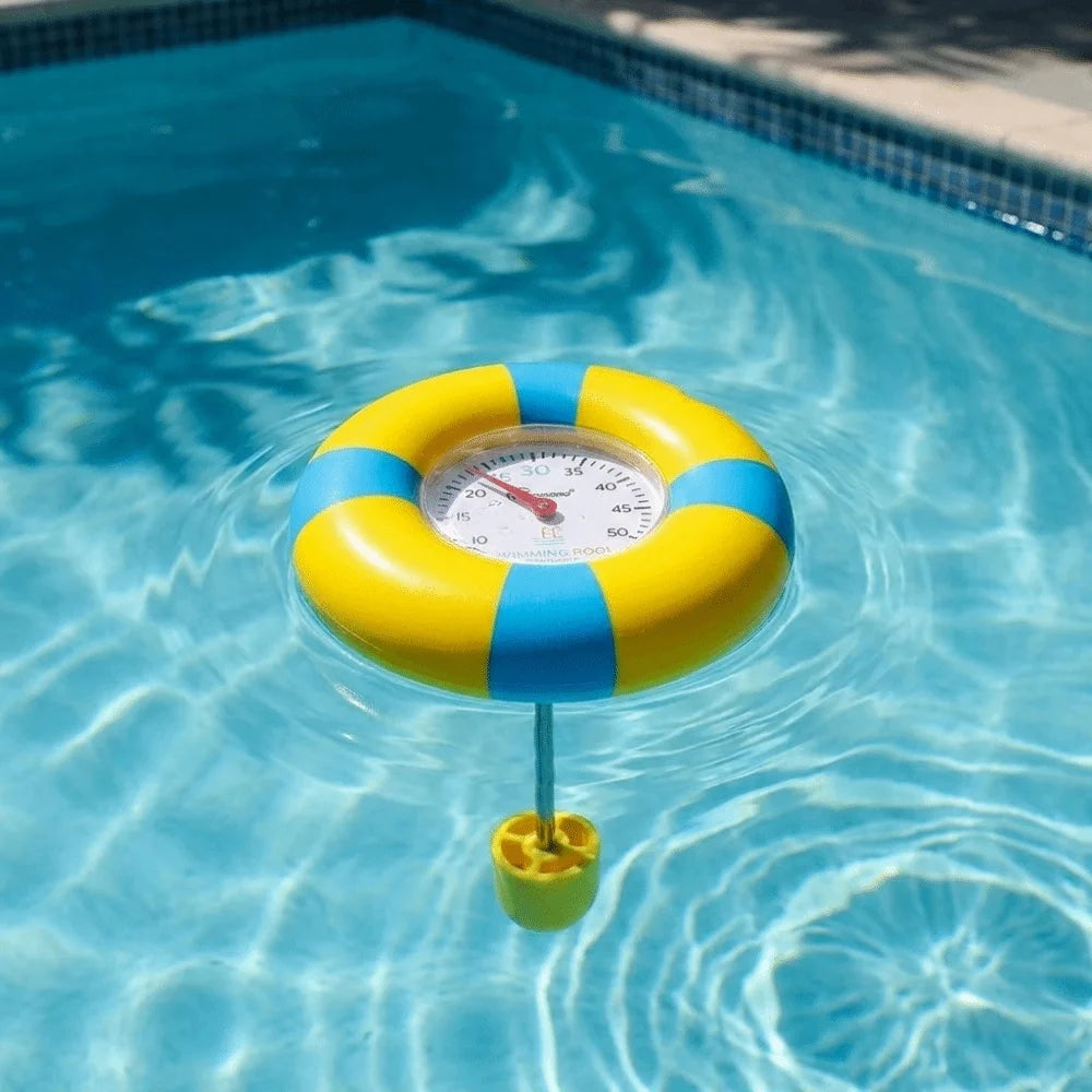 Floating Pool Thermometer – Waterproof Mechanical Water Gauge