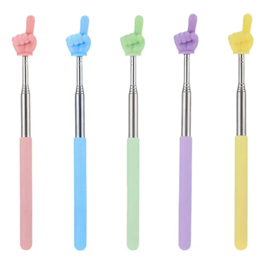 Telescopic Steel Teaching Pointer | Finger Reading Stick Teaching Pointer Stick Oasis Select