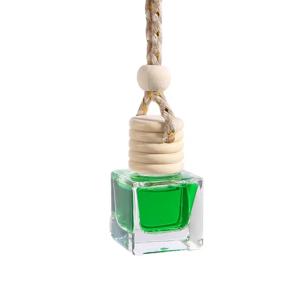 Square car fragrance car interior accessories, perfume pendant car supplies, fresh air car fragrance Air Freshener Scent Peaceful Pleasures Health and Wellness Osmanthus