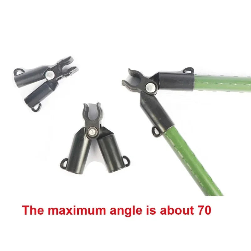6pcs A-Type Plant Support Clips | Vine Stake Connectors
