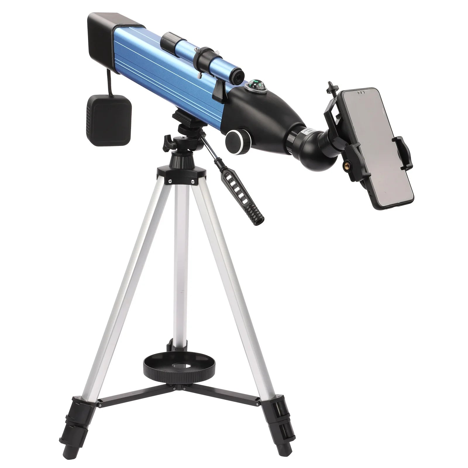 500Mm Refractor Astronomical Telescope 60Mm Lens 20X-166X for Moon Watching with Adjustable Tripod Mobile Holder Kid Beginner Peaceful Pleasures Health and Wellness