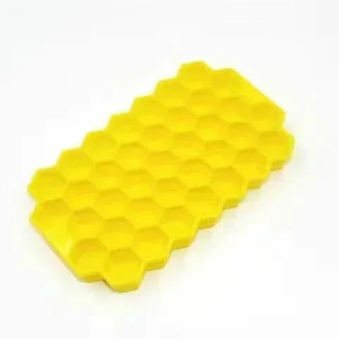 Silicone Honeycomb Ice Cube Tray – 37 Hexagonal Molds