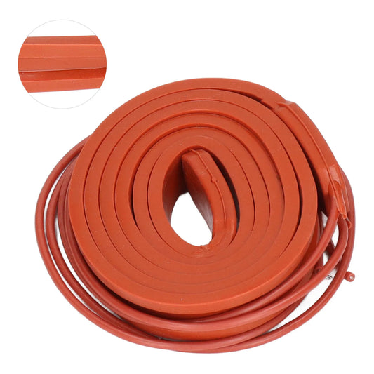 Silicone Heating Band Silicone Heating Band Heat Tape Heater Belt Warmer Waterproof 15x1000mm 75W 220V AC Peaceful Pleasures Health and Wellness