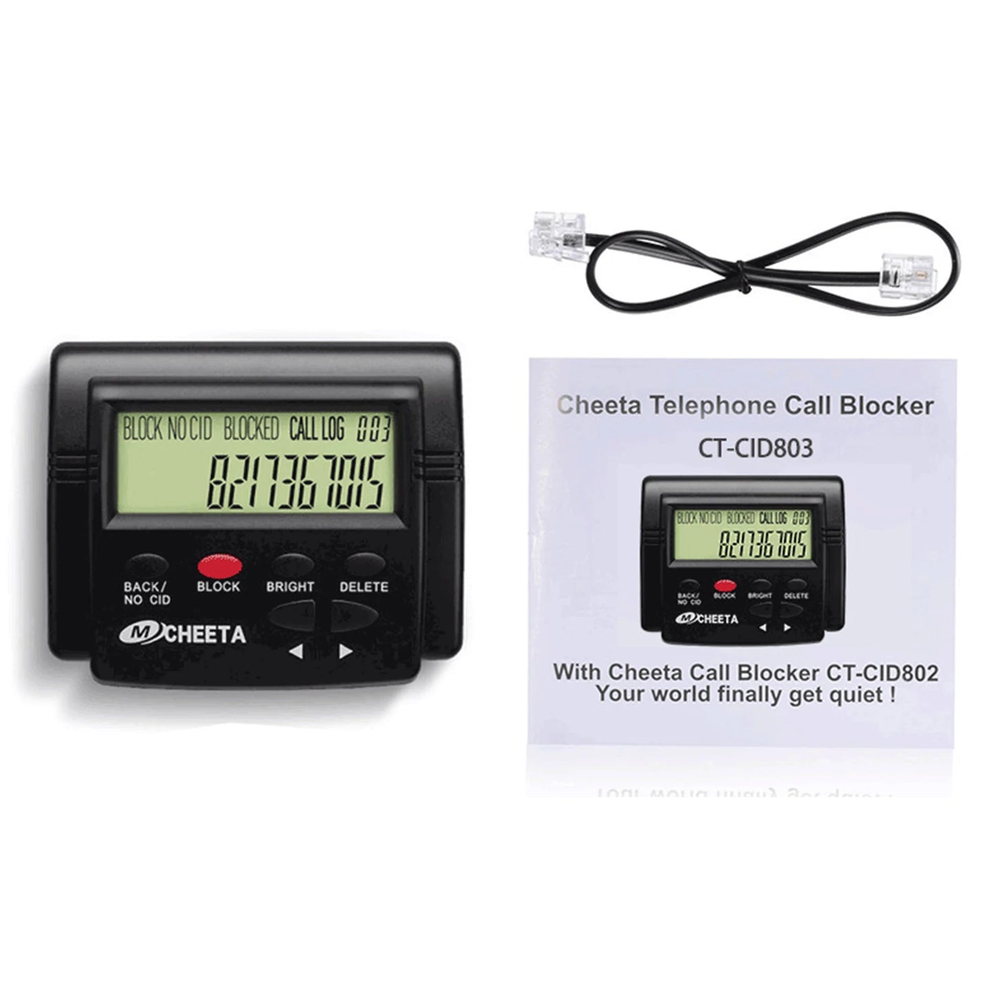 2000 Caller ID Box Blocking One Touch Number Block Device Nuisance