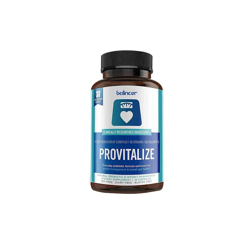 Provitalize Capsules for Weight Management & Gut Health Peaceful Pleasures Health and Wellness 30 count-1 bottle