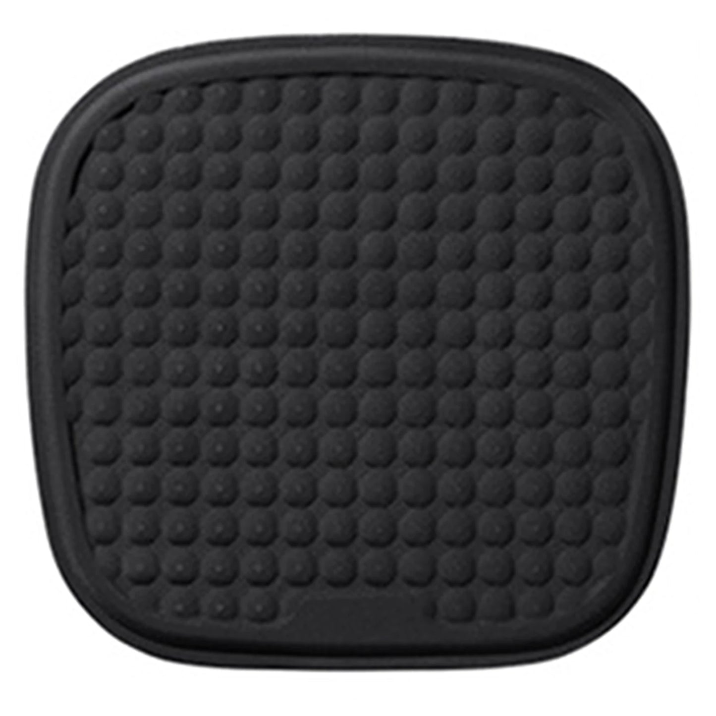 Car Seats Cushion Soft Breathable Non-Slip Gel Cooling Seats Cushion For Office Chair Non-Slip Gel Seats Pad For Long Sitting Peaceful Pleasures Health and Wellness Pure Black Arc