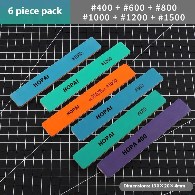 36-Pc Model Sanding Sticks Kit #400–#1500 | Hobby Polishing