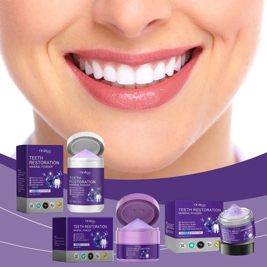 Oralhoe Purple Whitening Toothpaste & Tooth Brightening Powder Whitening Toothpaste Oasis Select