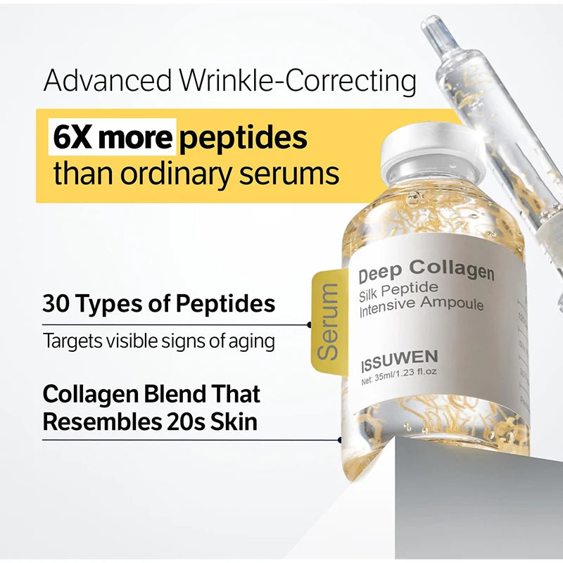 Silk Peptide Blue Copper PDRN Face Serum | Deep Hydration