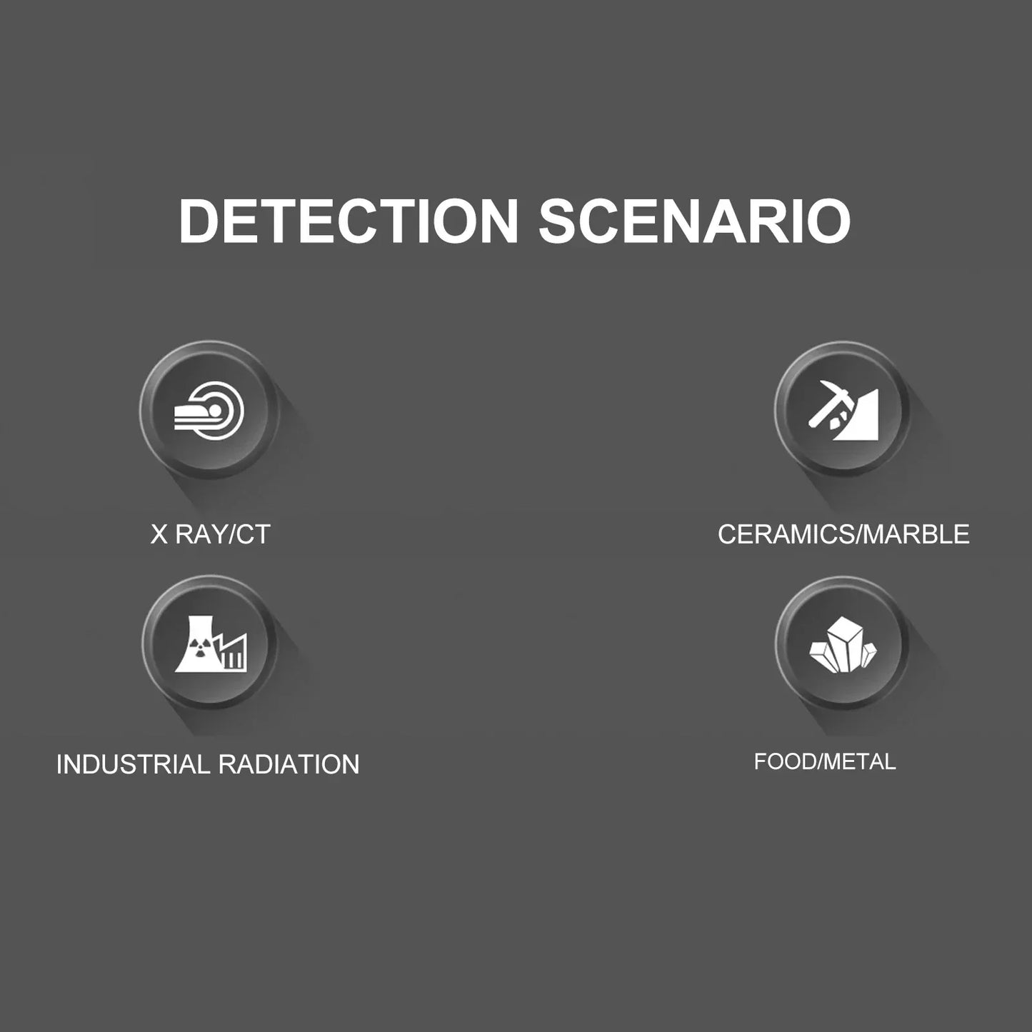 GC-01 Geiger Counter for Nuclear Radiation Detection Personal Dosimeter X-ray Radioactivity Tester Marble Tester Peaceful Pleasures Health and Wellness