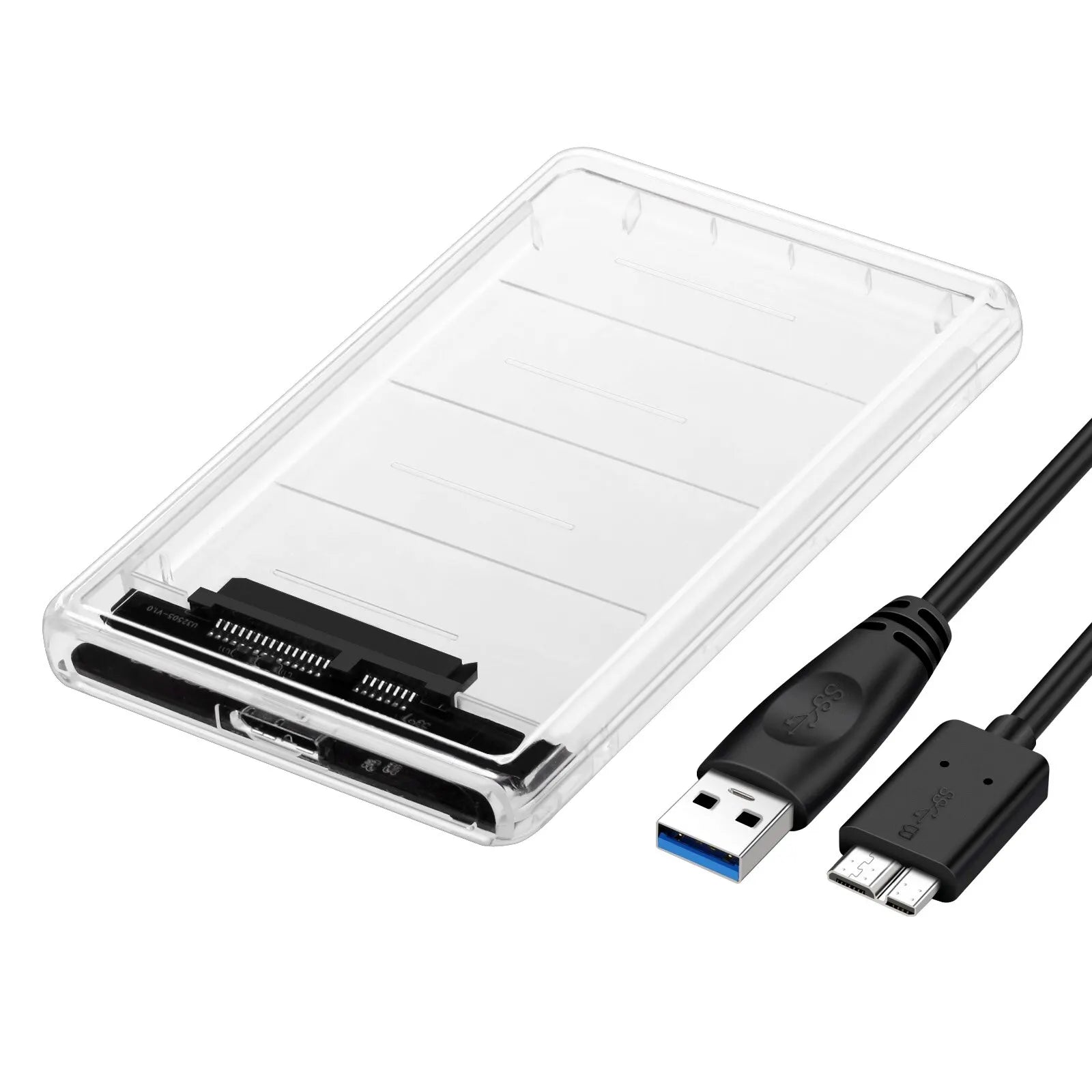 Harddisk Boxs USB 3.0 to SATA III Hard Disk Case 2.5 Inch HDD SSD Shell External Enclosure Hard Drive Disk Box External HDD Case Peaceful Pleasures Health and Wellness