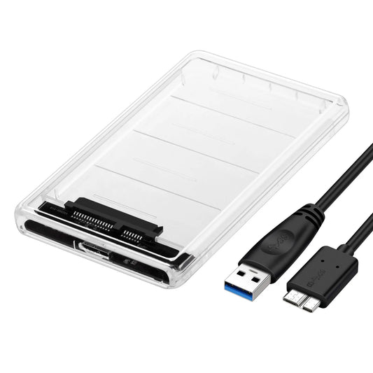 Harddisk Boxs USB 3.0 to SATA III Hard Disk Case 2.5 Inch HDD SSD Shell External Enclosure Hard Drive Disk Box External HDD Case Peaceful Pleasures Health and Wellness