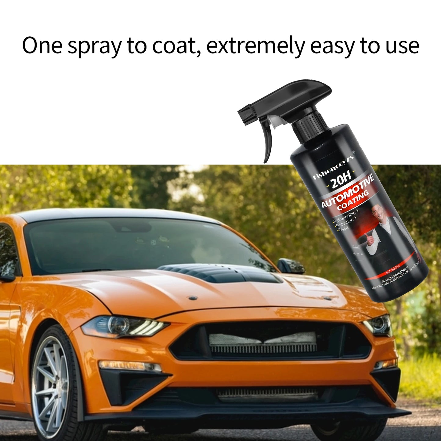 20H Hardness Car Detailing Ceramic Coating Products Car Accessories Nano Glass Voiture Plastic Restorer Tool Car Polishing Spray Peaceful Pleasures Health and Wellness