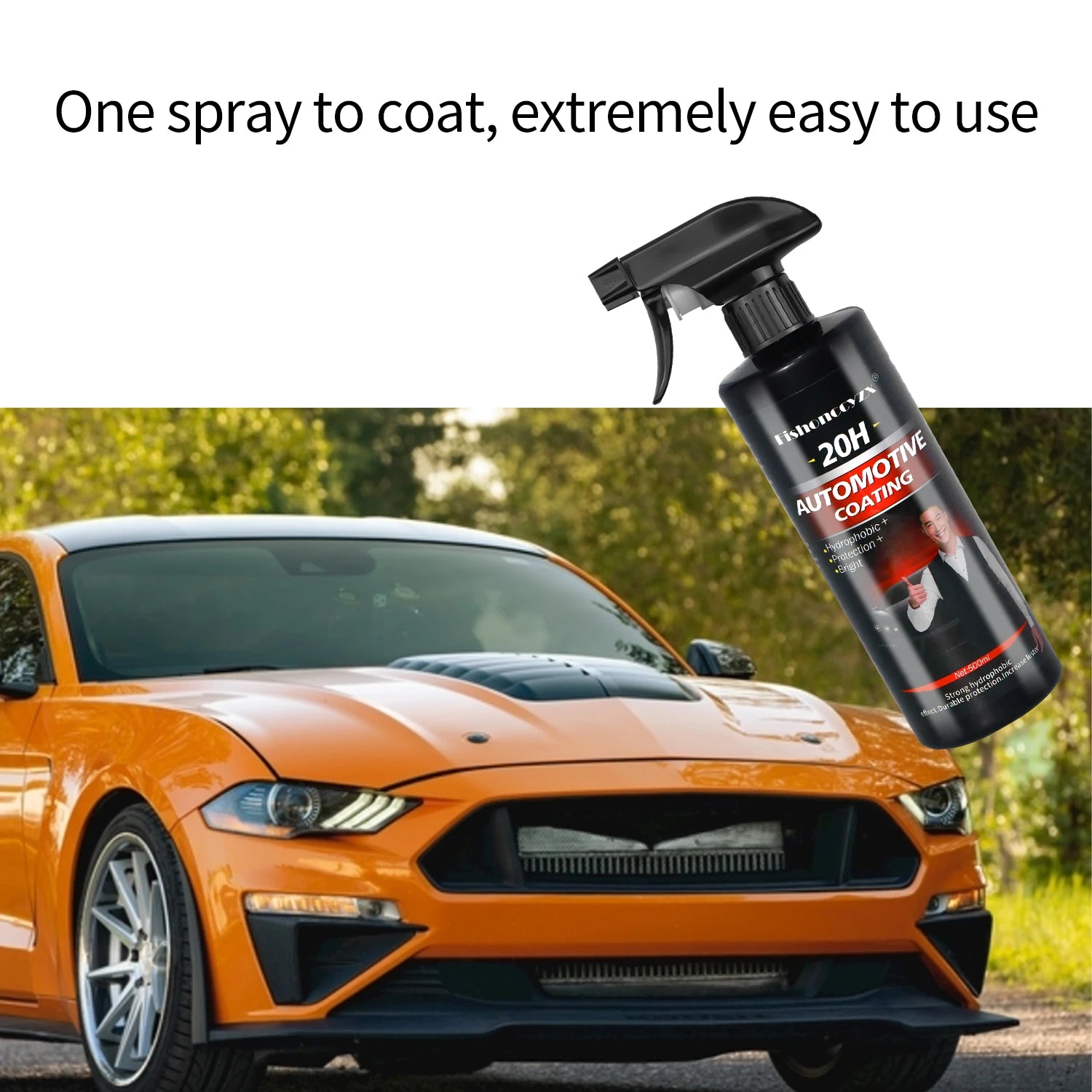 20H Hardness Car Detailing Ceramic Coating Products Car Accessories Nano Glass Voiture Plastic Restorer Tool Car Polishing Spray Peaceful Pleasures Health and Wellness