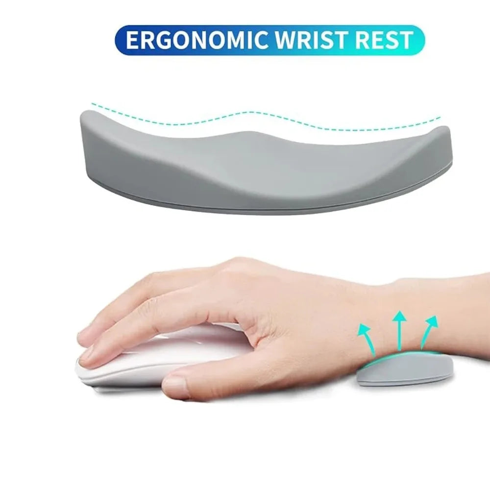 Ergonomic Gliding Wrist Rest | Mouse Palm Rest Office & Gaming