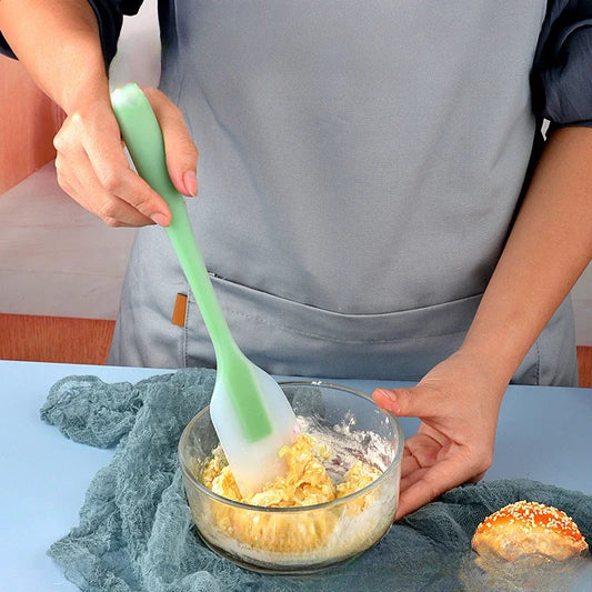 Silicone Baking Spatula – Heat-Resistant Scraper & Paddle Silicone Baking Spatula Peaceful Pleasures Health and Wellness