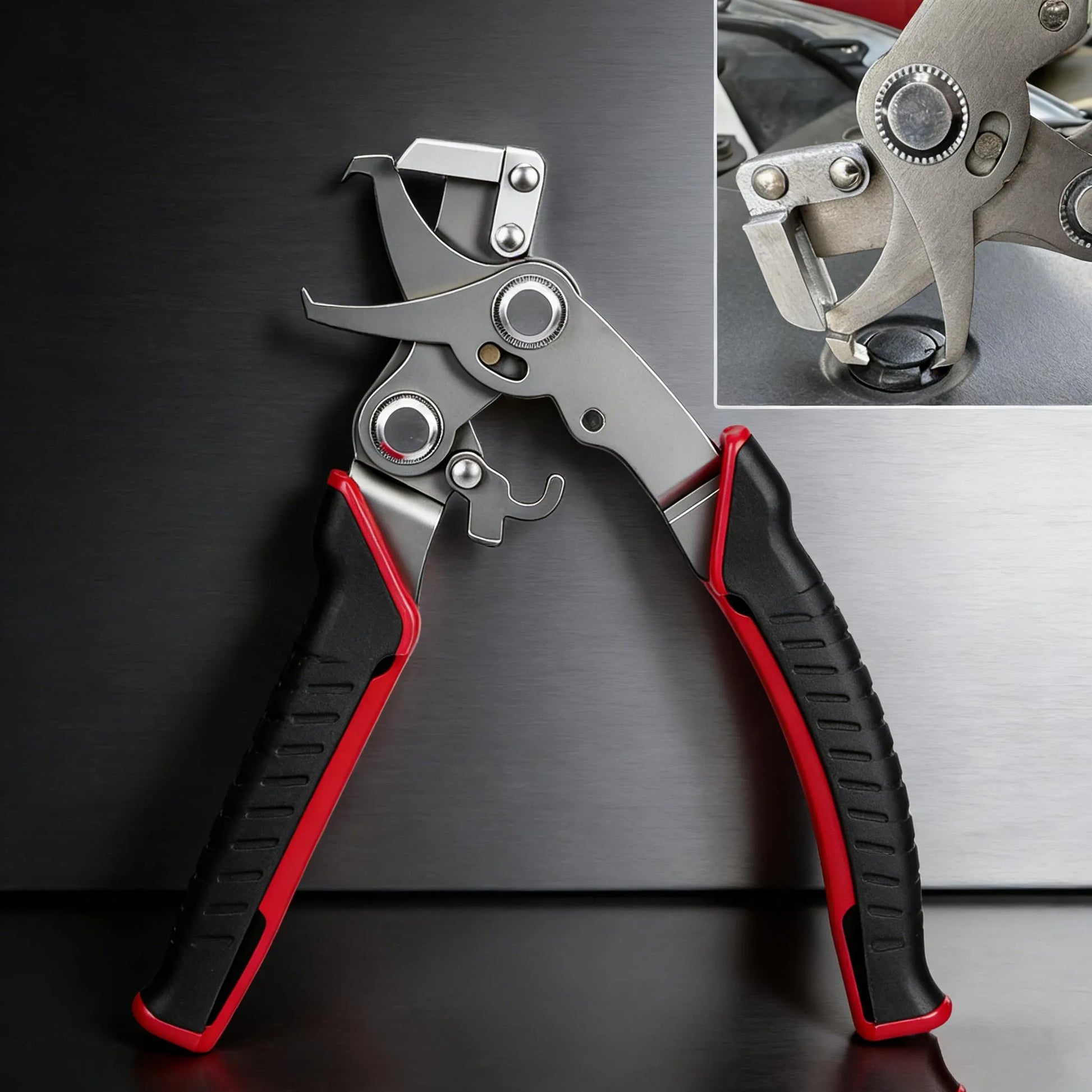 Stainless Steel Car Clip Pliers Automotive Snap Pliers Fastener Remover for Mechanics DIY Garage Workshop Auto Repair Users Peaceful Pleasures Health and Wellness