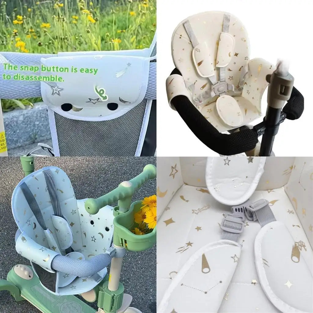 Water-Resistant Baby Stroller Cushion | Non-Slip & Washable
