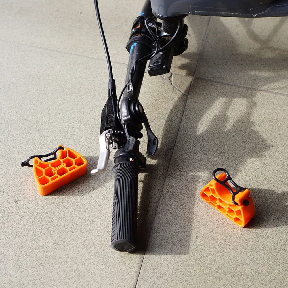 2-10PC MTB Maintenance Handlebar Stand Multifunctional Bicycle Handlebar Clip-On Stabilizer Cycling Handlebar Holder Repair Tool Peaceful Pleasures Health and Wellness