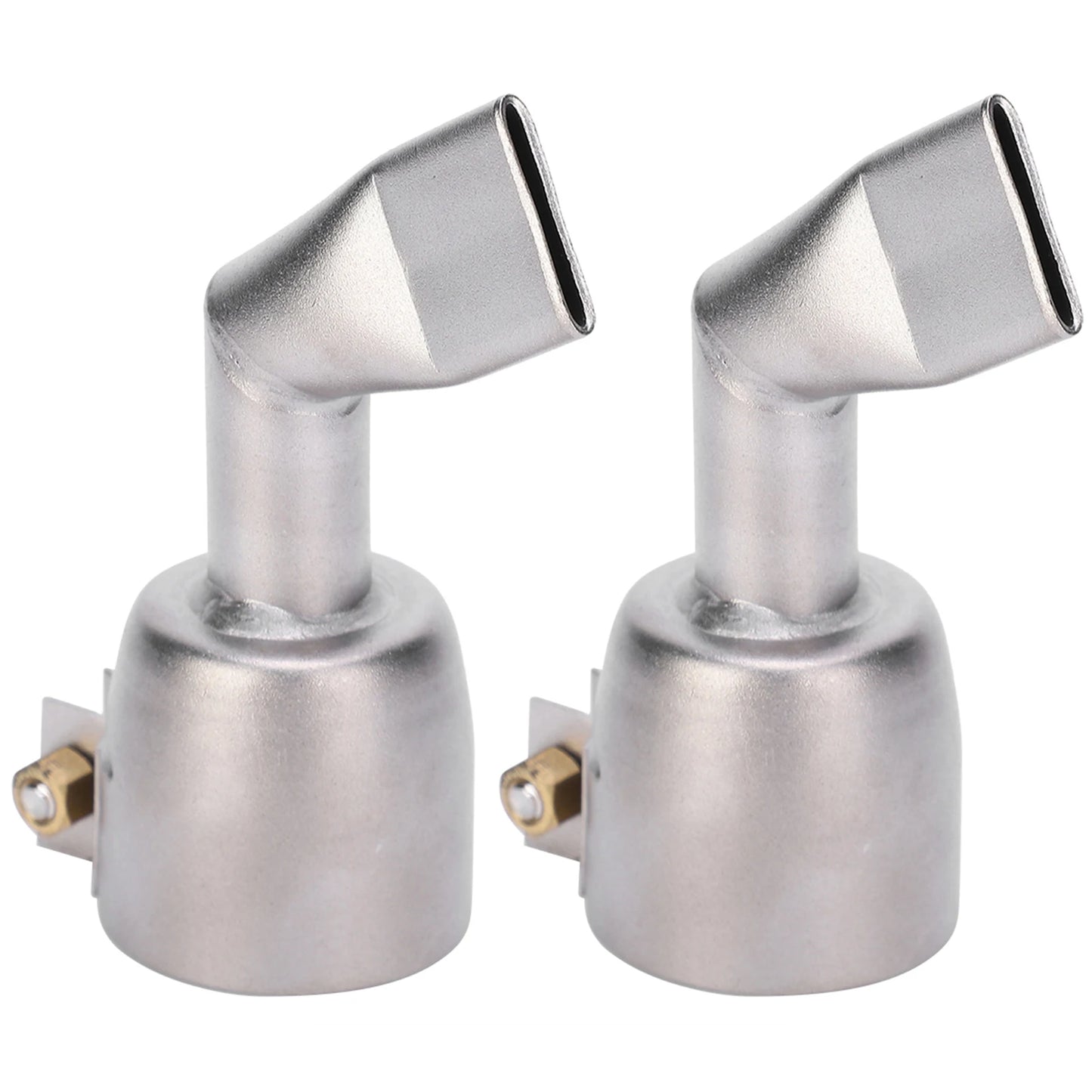 Welding Gun Nozzle Flat 120 Degree Stainless Steel Air Plastic Weld