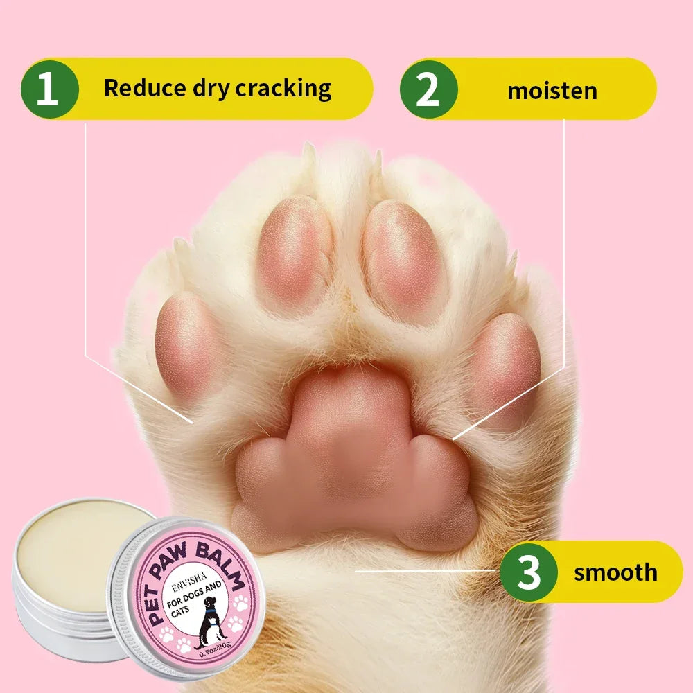 ENVISHA Pet Paw Balm – Moisturizing & Crack Relief for Dogs & Cats Peaceful Pleasures Health and Wellness