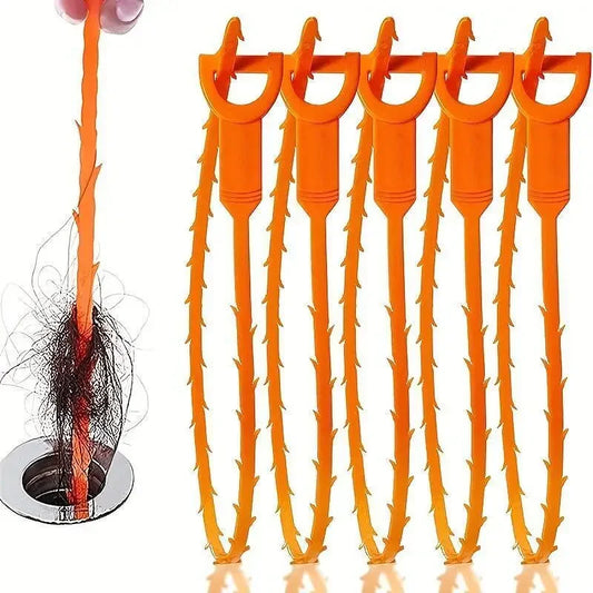 Drain Hair Remover & Pipe Cleaning Tool for Wash Basin Sinks Drain Cleaning Tool Oasis Select