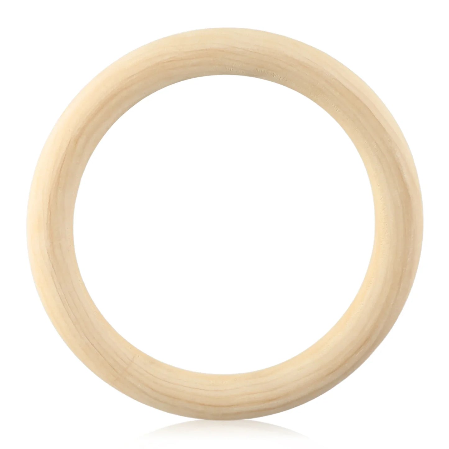 Unfinished Wooden Rings for DIY Crafts & Jewelry Making